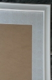 (White w/rustic edging)