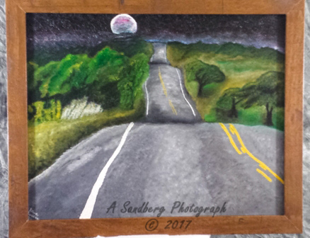 Painting: Full Moon Solace
